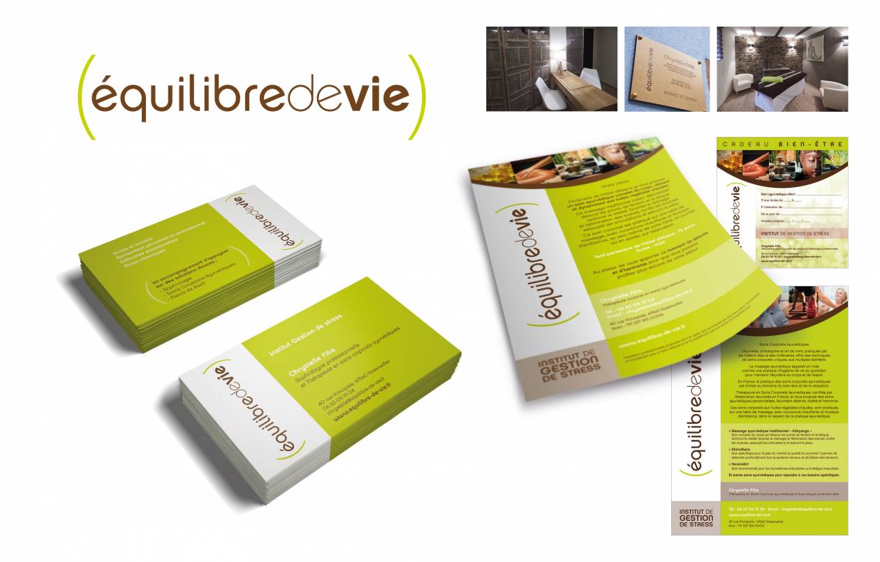 Carte de visite + flyer